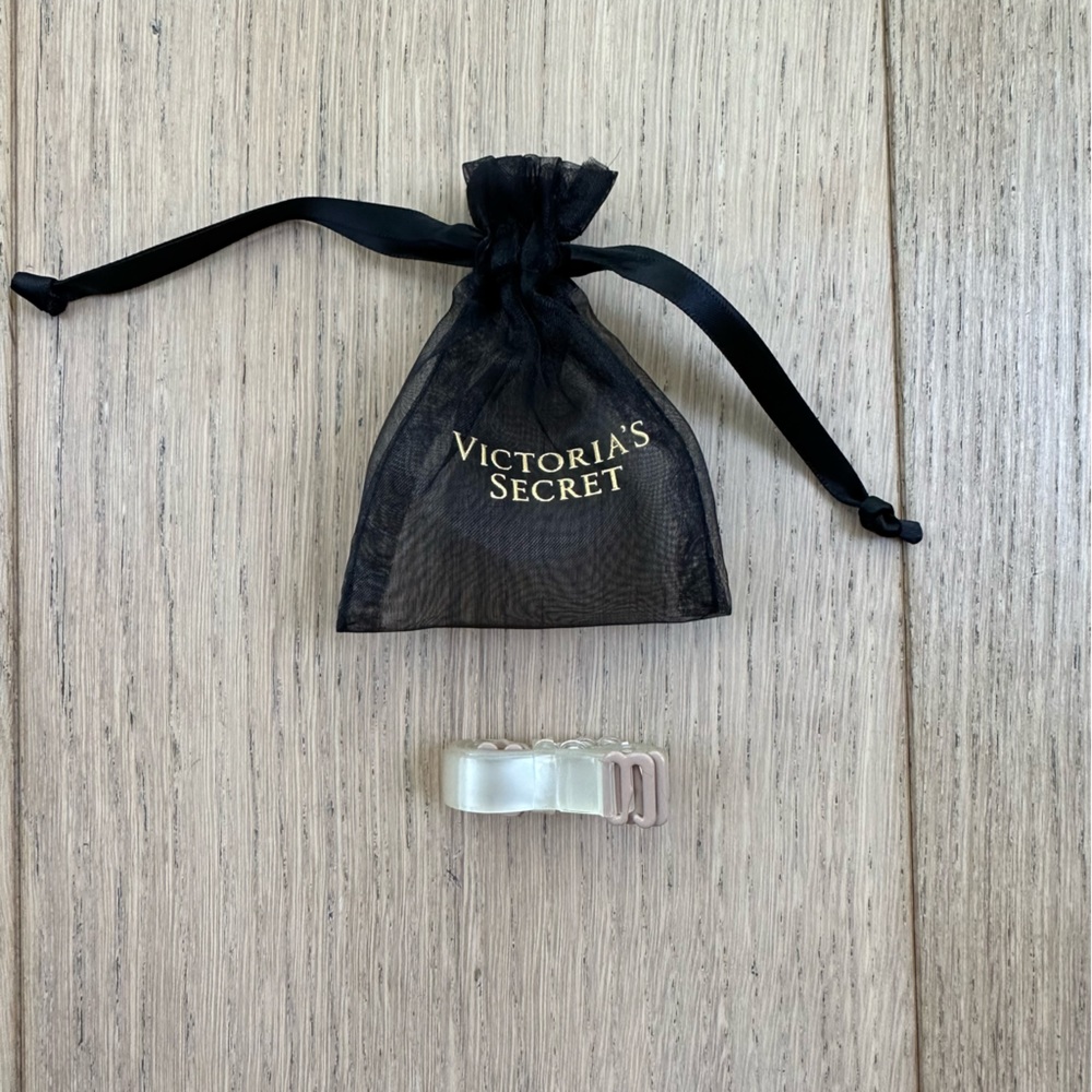 Clear Bra Straps In A Reusable Drawstring Bag - image 3